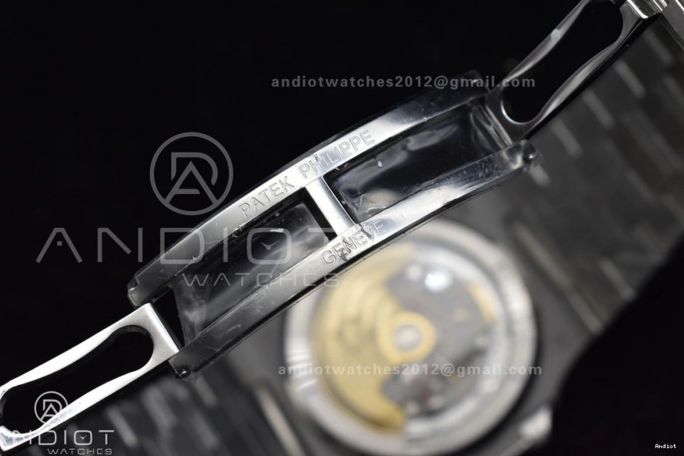 Full 5711 SS A324 Bezel Nautilus Dial Diamonds on TWF Diamonds Bracelet & 0328